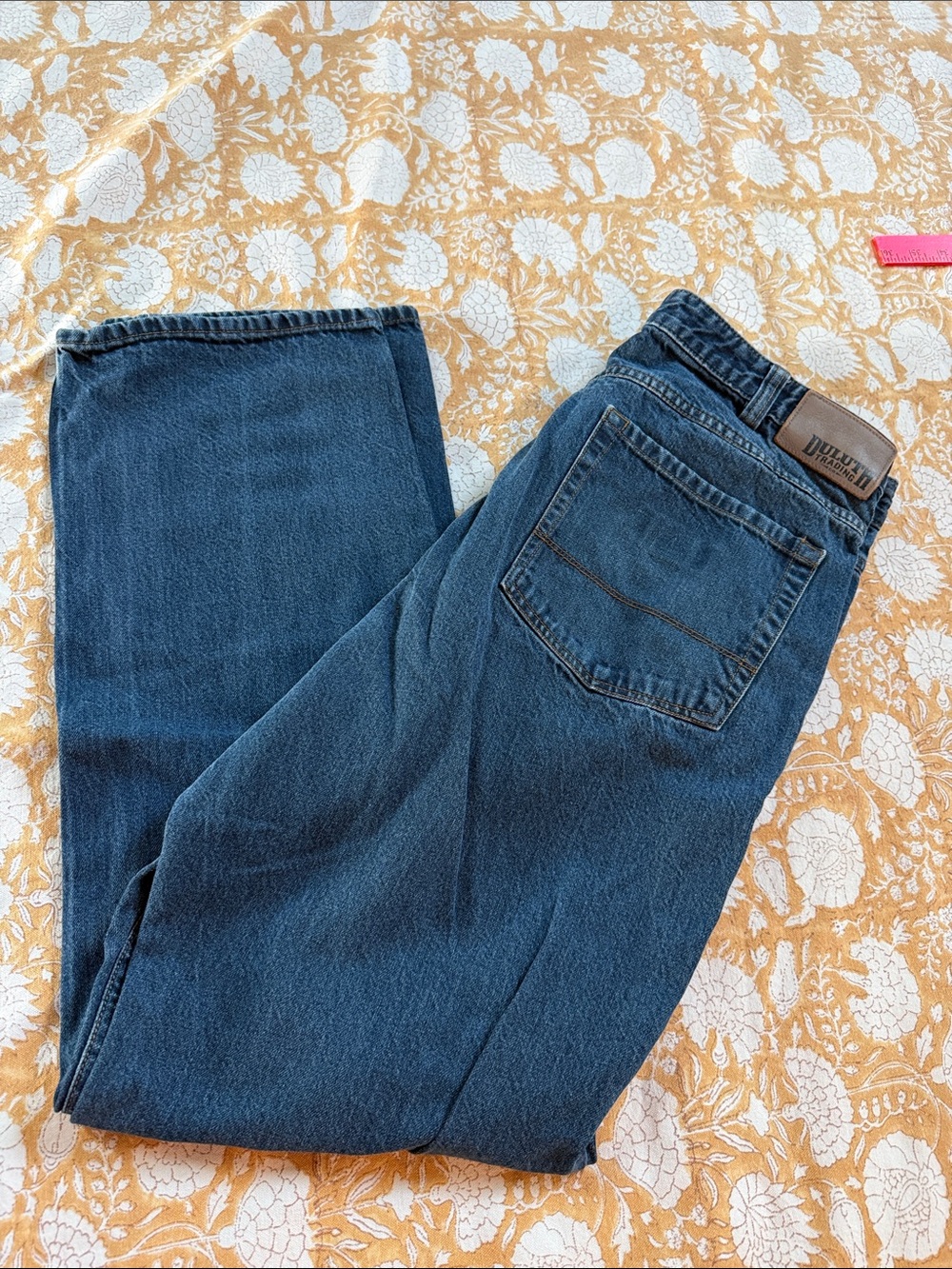 Duluth Trading 38 x 34 Classic Men's Blue Jeans great condition